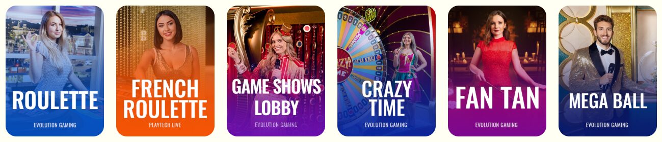 Live Casino Captain Slots