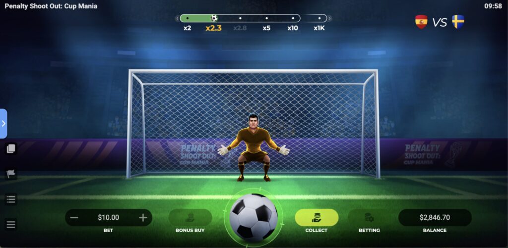 penalty shoot out
