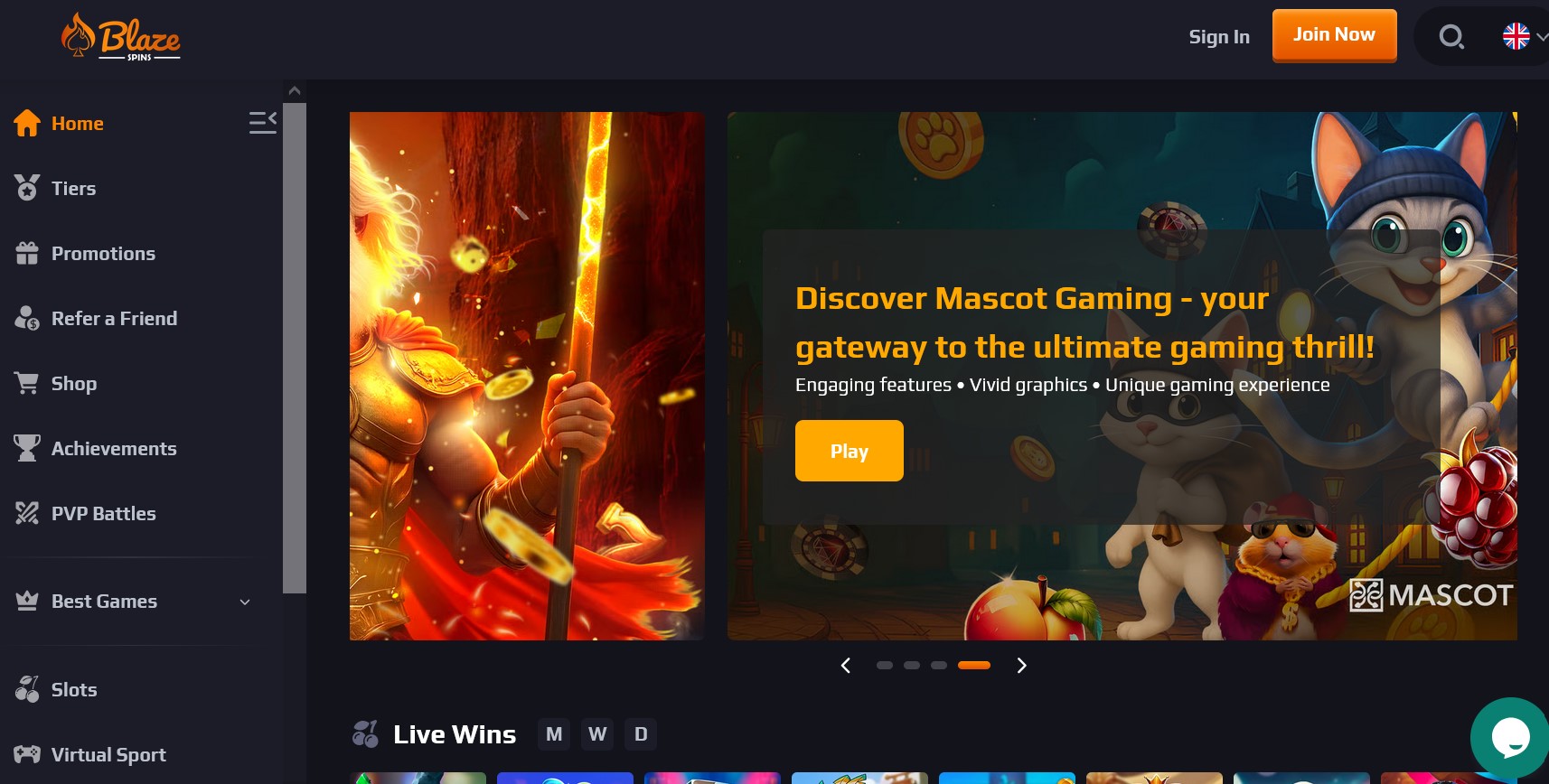 Blazespins Casino Promotions : Free spins, cashback & plus