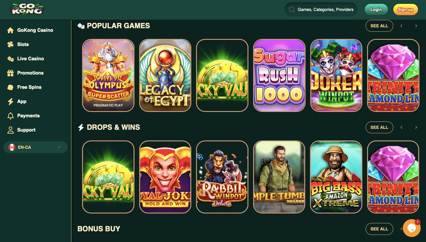 GoKong Casino – Connexion, Revue & Promo Exclusive