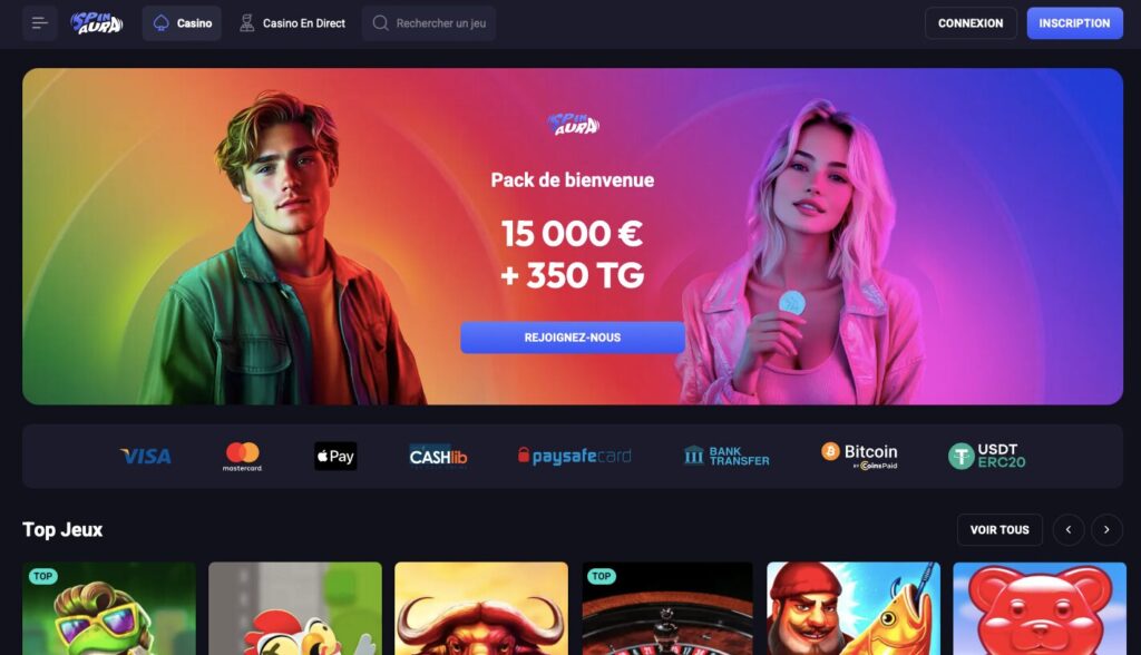 spinaura casino bonus