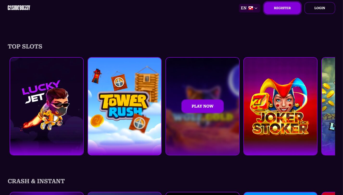 Casinobossy Casino – Revue Complète + Bonus Exclusif