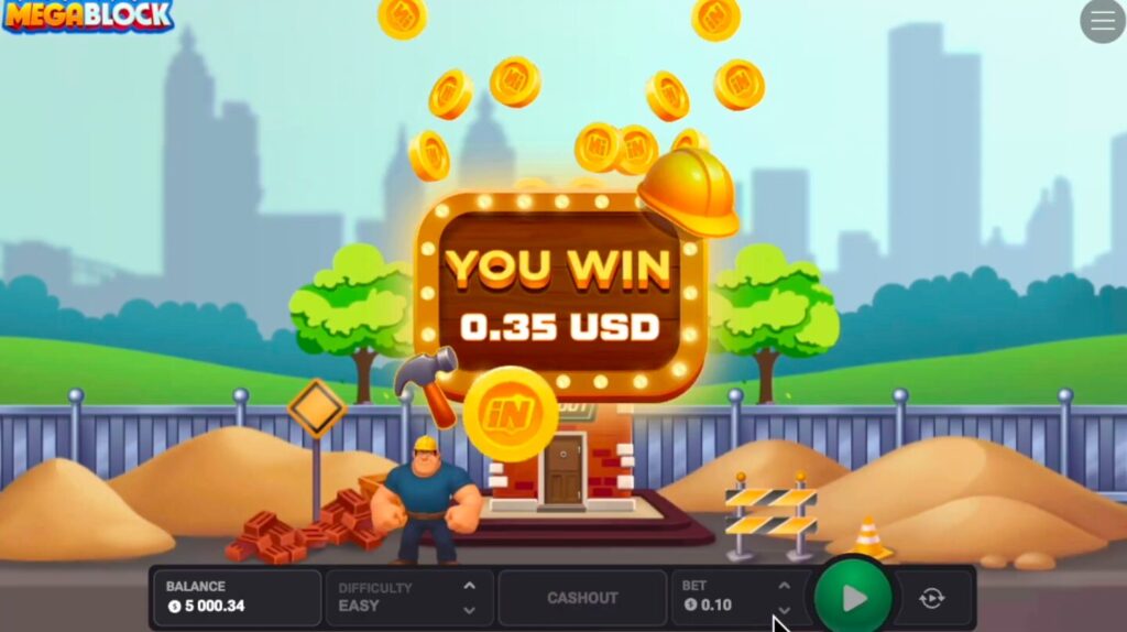 megablock jeu casino