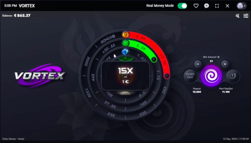 vortex safari casino
