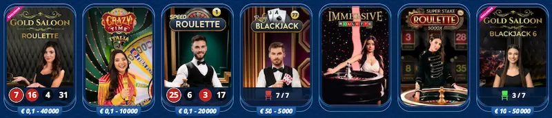 Live Casino SG Casino