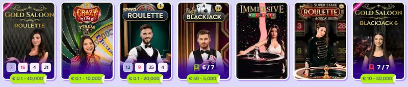 Live Casino Spinbara