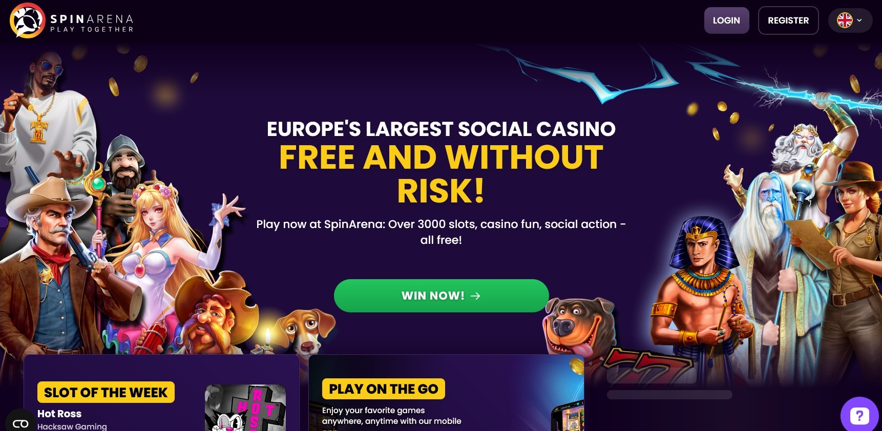 Spinarena Casino : Test complet, bonus et avis des joueurs