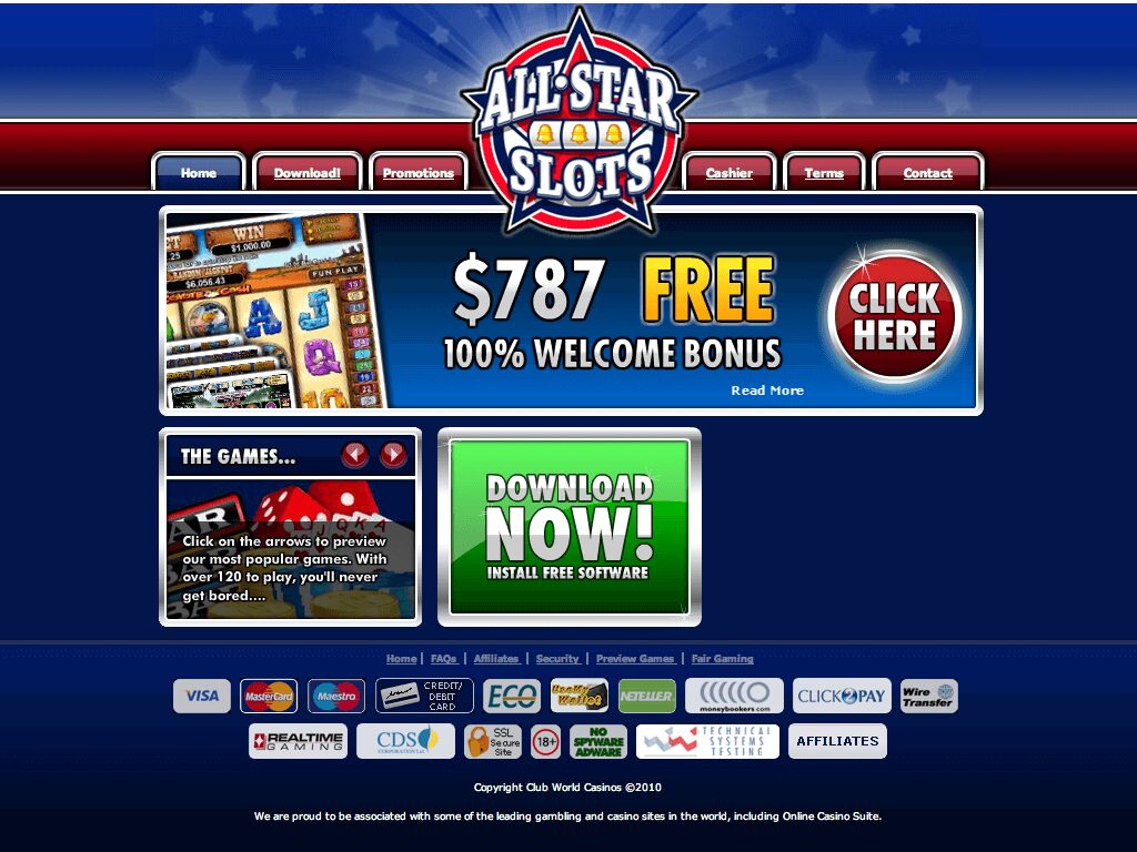 All Star Slots Avis – Casino fiable ou arnaque ? Notre analyse